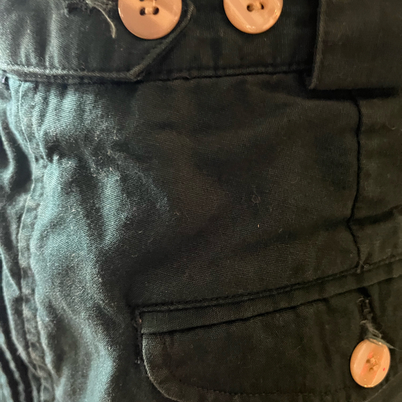 IZOD Vintage Dark Academia Hunter Green Pleated High Waisted Trousers 34x32 - Picture 5 of 5